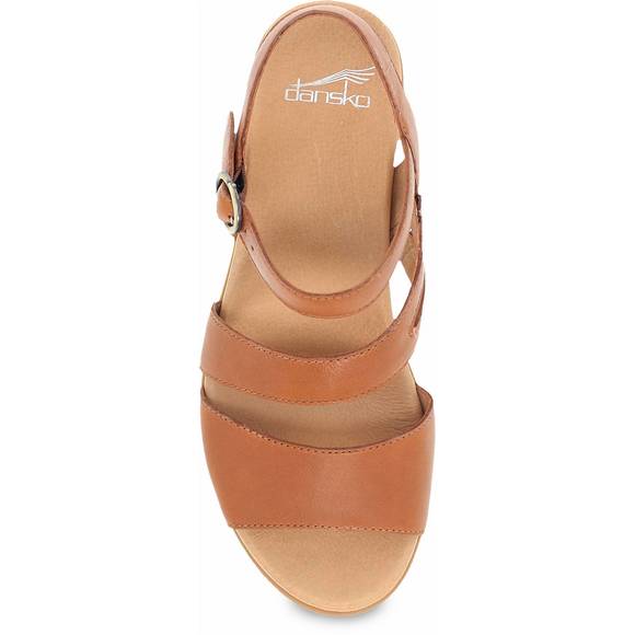 NEW DANSKO women's tansy casula sandal in luggage - Picture 2 of 4
